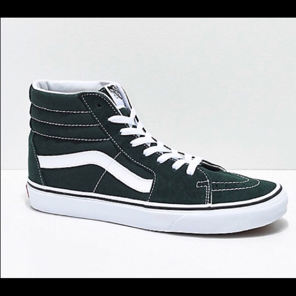 HI TOP VANS SCARAB GREEN